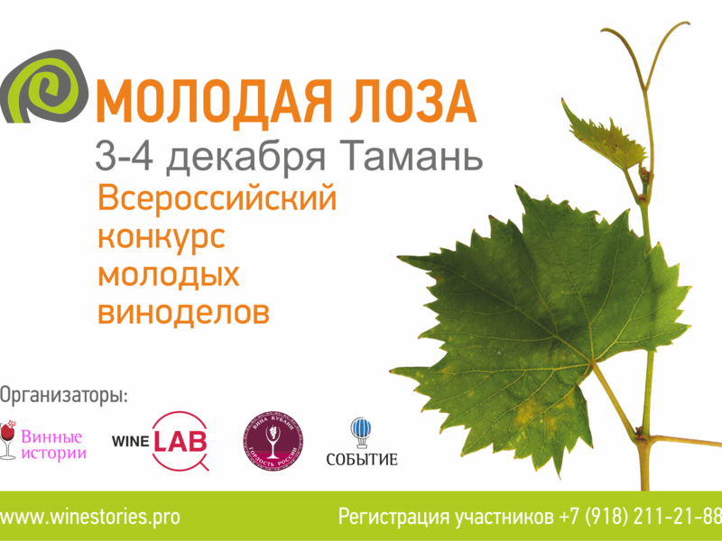 «Молодая лоза», Бюро «Винные истории», конкурс молодых виноделов